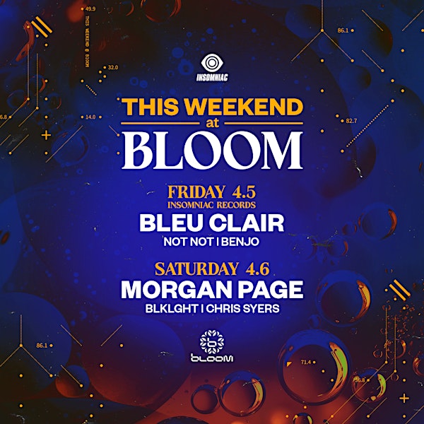 Free Secret Guestlist for Bloom - Friday and Saturday