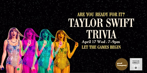 Immagine principale di TAYLOR SWIFT Trivia Night 