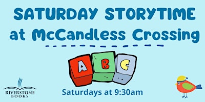 Image principale de Saturday Storytime at McCandless Crossing