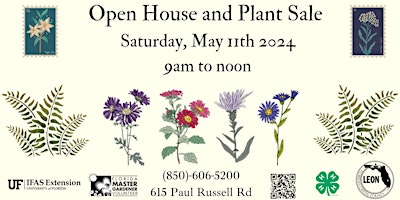 Imagem principal do evento Open House and Plant Sale 2024