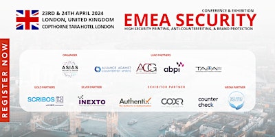 Imagem principal de EMEA Security Conference & Exhibition | Anti-Counterfeit & Brand Protection