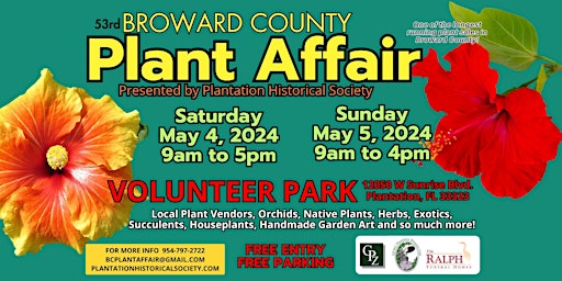 Primaire afbeelding van Broward County Plant Affair