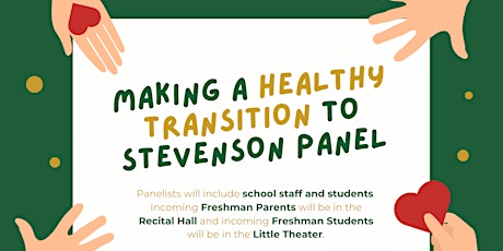Making a Healthy Transition to Stevenson High School 2024 Panel primary image