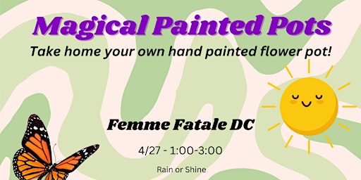 Imagem principal de 4/27- Smoke & Paint: Magical Painted Pots