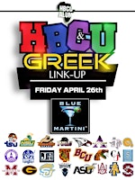 Image principale de HBCU & GREEK LINK UP at BLUE MARTINI