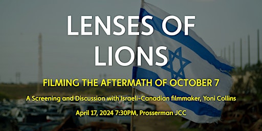 Imagem principal de Lenses of Lions: Filming the Aftermath of October 7