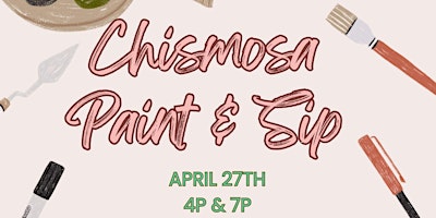 Imagem principal do evento Chismosa Paint & Sip