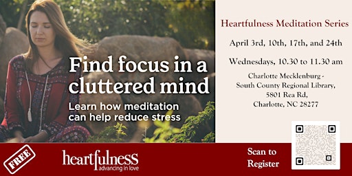 Image principale de Heartfulness Meditation Workshop