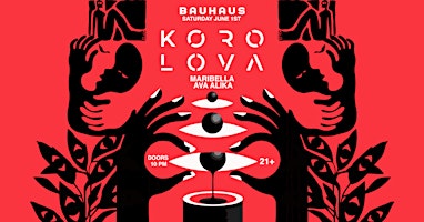 Imagem principal do evento KOROLOVA @ Bauhaus