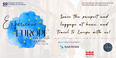 Imagem principal do evento Experience EUROPE™ | HOUSTON