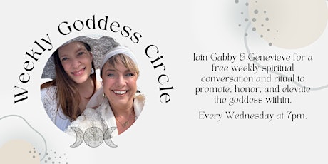 Weekly Goddess Circle (Online)