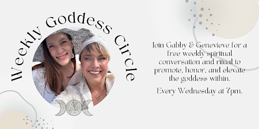 Weekly Goddess Circle (Online) primary image