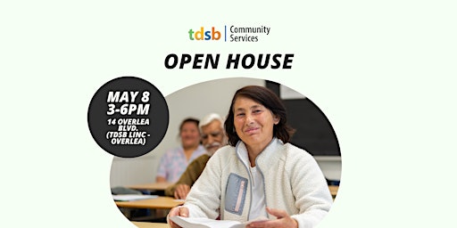 Primaire afbeelding van TDSB Community Services Open House