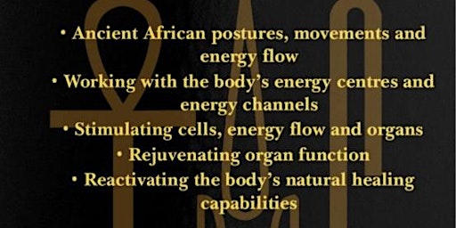 Hauptbild für KEMETIC YOGA: Healing postures, movements and energy cultivation