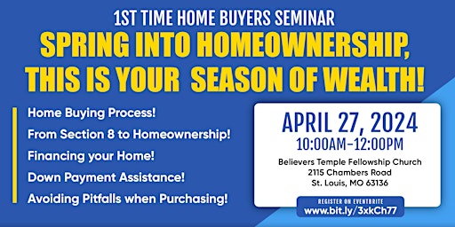 Image principale de Homebuyers Seminar!