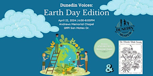 Primaire afbeelding van Dunedin's Voices: Earth Day Edition