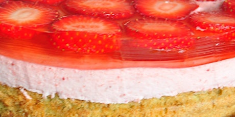 Portati un grembiule! CHEESECAKE DI FRAGOLE E SAMBUCO CON PASTICCERIA MUSS