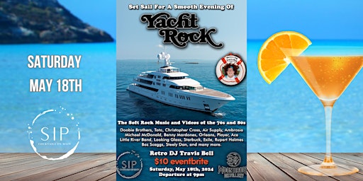 Imagem principal do evento SET SAIL FOR A SMOOTH EVENING OF YACHT ROCK