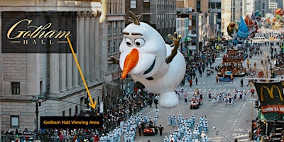 NYC Thanksgiving Day Parade Viewing Brunch 2024 at Gotham Hall primary image
