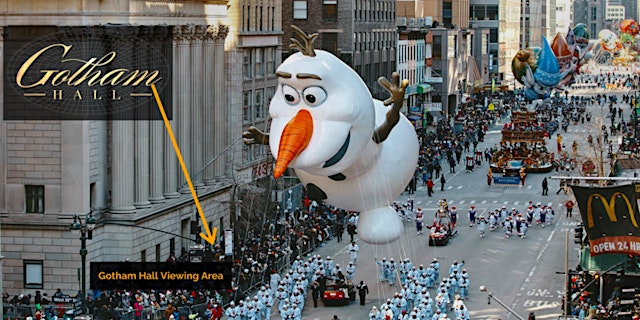 Image principale de NYC Thanksgiving Day Parade Viewing Brunch 2026 at Gotham Hall