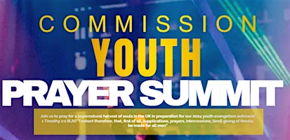 Commission Prayer Summit primary image