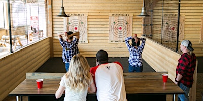 Immagine principale di FlannelJax's Drop-In Axe Throwing League - Grand Rapids 