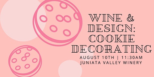 Imagen principal de Wine & Design: Cookie Decorating