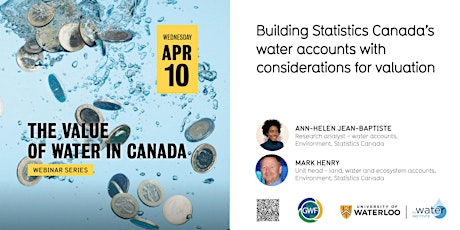 Building Statistics Canada’s water accounts with considerations for valuati primary image