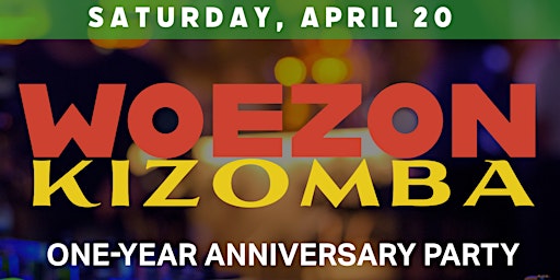 Image principale de Woezon Kizomba One-Year Anniversary