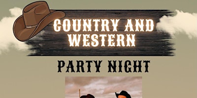 Imagem principal do evento Country and Western Party night