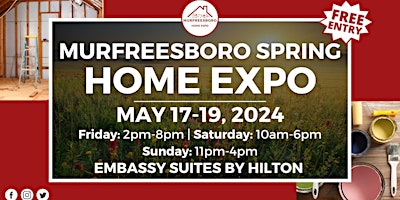 Imagem principal do evento Murfreesboro Spring Home Expo 2024