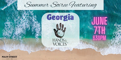 Primaire afbeelding van Summer Soiree Featuring Georgia Hands and Voices