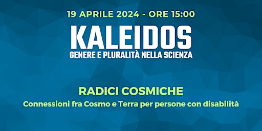 Primaire afbeelding van KALEIDOS_RADICI COSMICHE