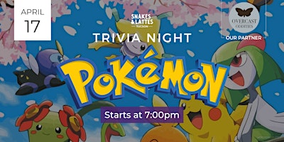 Immagine principale di Pokémon Trivia Night - Snakes & Lattes Tucson (US) 