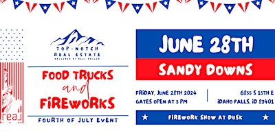 Primaire afbeelding van 3rd Annual Food Trucks and Fireworks Event