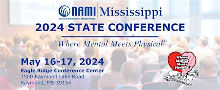 Imagem principal do evento NAMI Mississippi 2024 State Conference