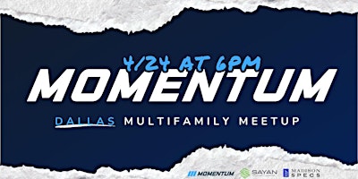 Imagem principal de Momentum - Multifamily Investor Meetup
