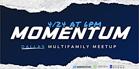 Momentum - Multifamily Investor Meetup