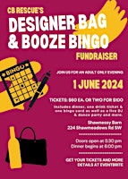 CB Rescue Dinner 80s Dance and Designer Bag and Booze Bingo Fundraiser