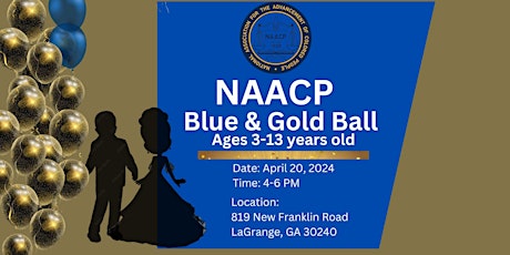 Blue & Gold Ball