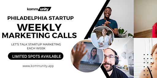 Imagem principal do evento Philly Startup Weekly Marketing Calls