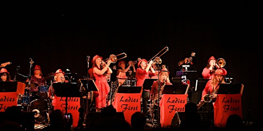 Immagine principale di Ladies First Jazz Big Band DANCE with Vocalist JOHN STEVENS 