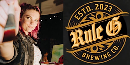 Primaire afbeelding van Paint and Sip at Rule G Brewing