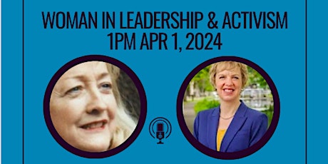Hauptbild für Monica McWilliams and Ivana Bacik TD discuss women in leadership & activism