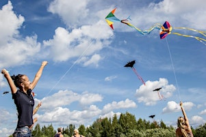 Imagem principal do evento WyCo WindFest: Community Kite-Flying