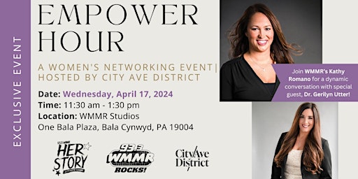 Imagem principal de Empower Hour: A Women's Networking Event| Hosted by City Ave District