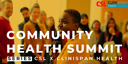 Primaire afbeelding van Community Health Summit Event Series