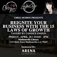 Imagem principal do evento Reignite Your Business with the 15 Laws of Growth