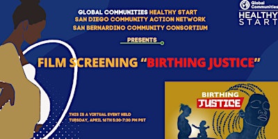 Imagen principal de "Birthing Justice" Virtual Film Screening