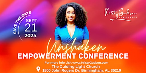 Unshaken Empowerment Conference 2024 primary image